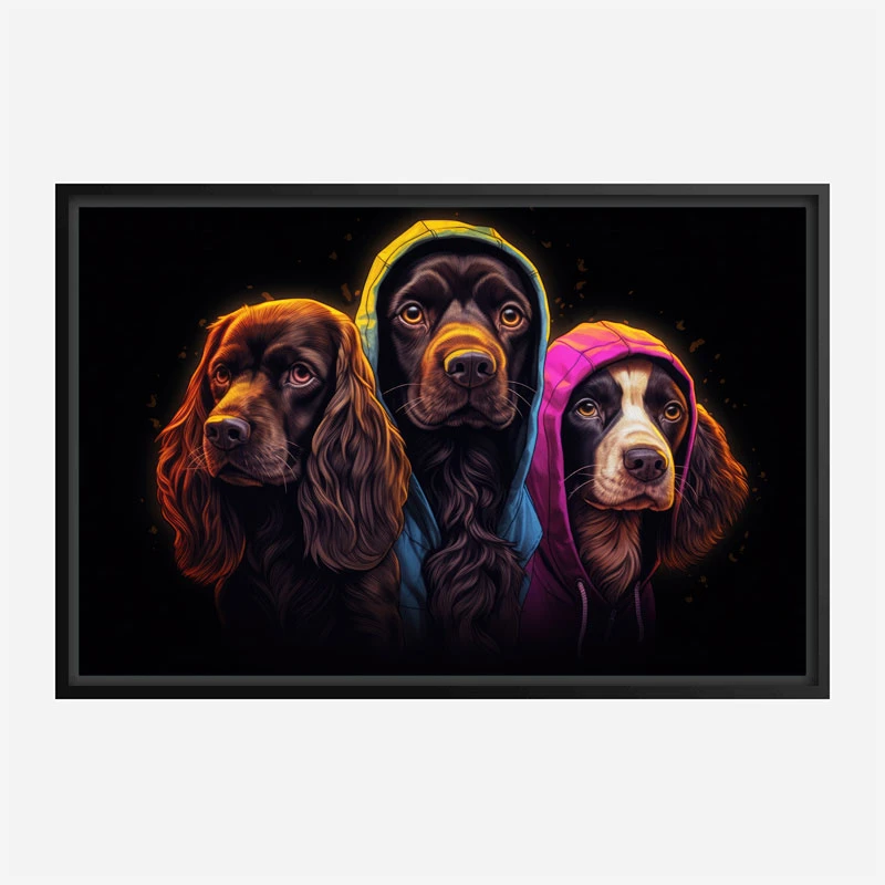 English Cocker Spaniel Gangster Dogs