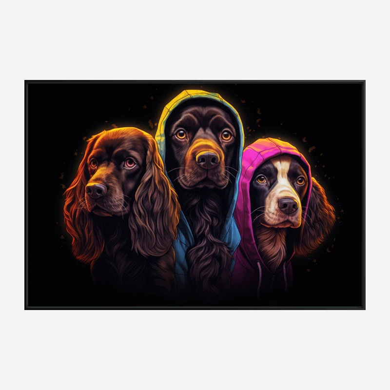 English Cocker Spaniel Gangster Dogs