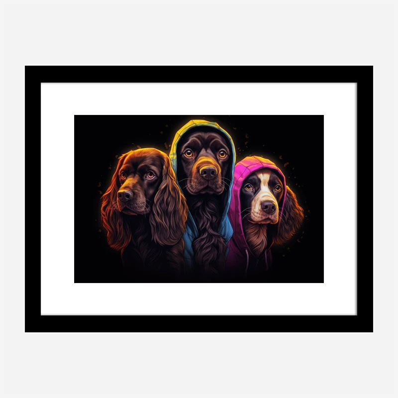 English Cocker Spaniel Gangster Dogs