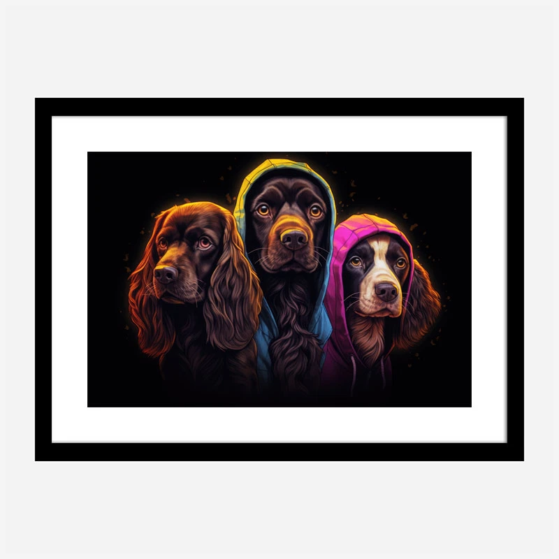 English Cocker Spaniel Gangster Dogs