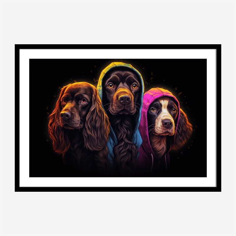 English Cocker Spaniel Gangster Dogs