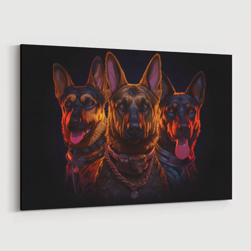 German Shepard Gangster Dogs