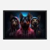 Framed Canvas 