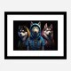 Siberian Husky Gangster Dogs