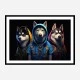 Siberian Husky Gangster Dogs