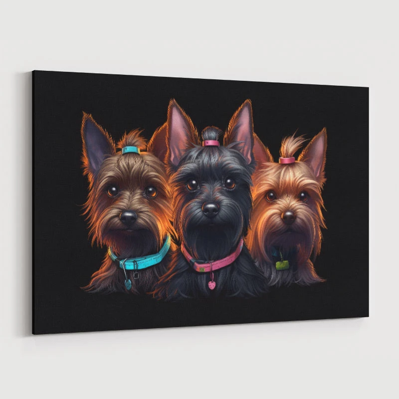 Yorkshire Terrier Gangster Dogs 2