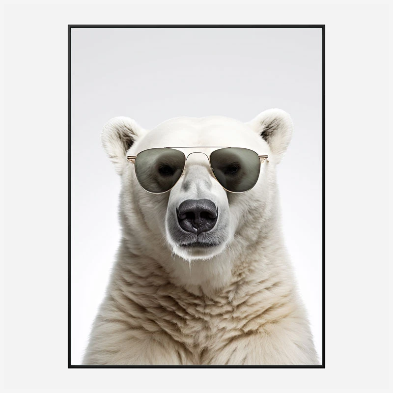 Polar Shades Art Print