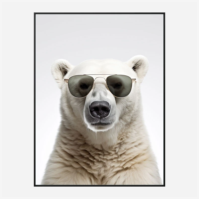 Polar Shades Art Print