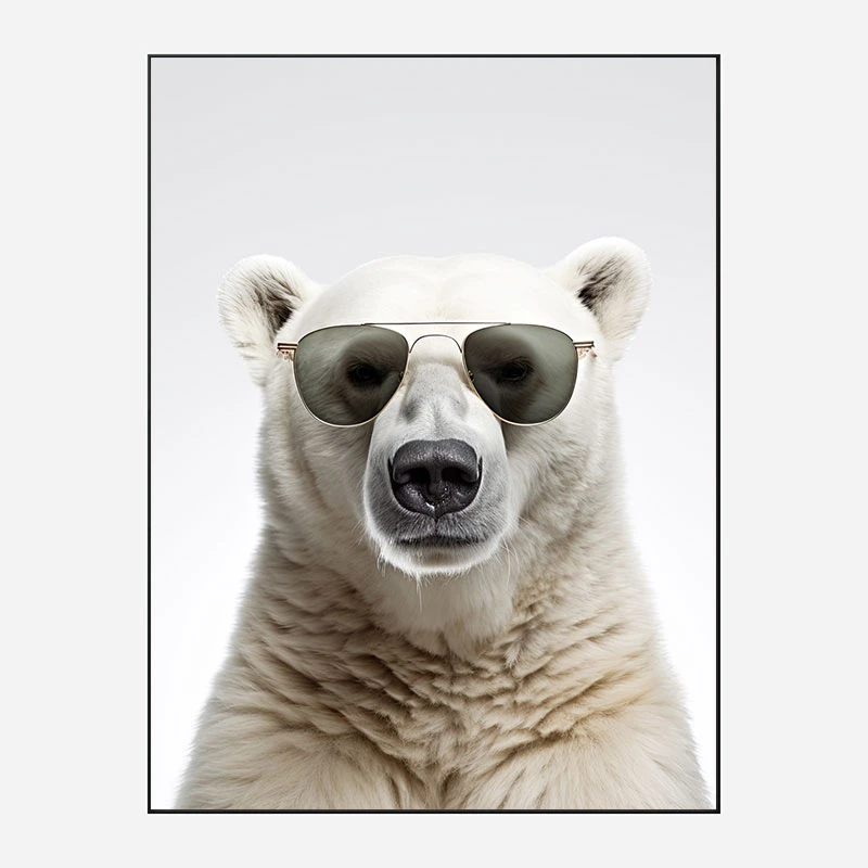 Polar Shades Art Print