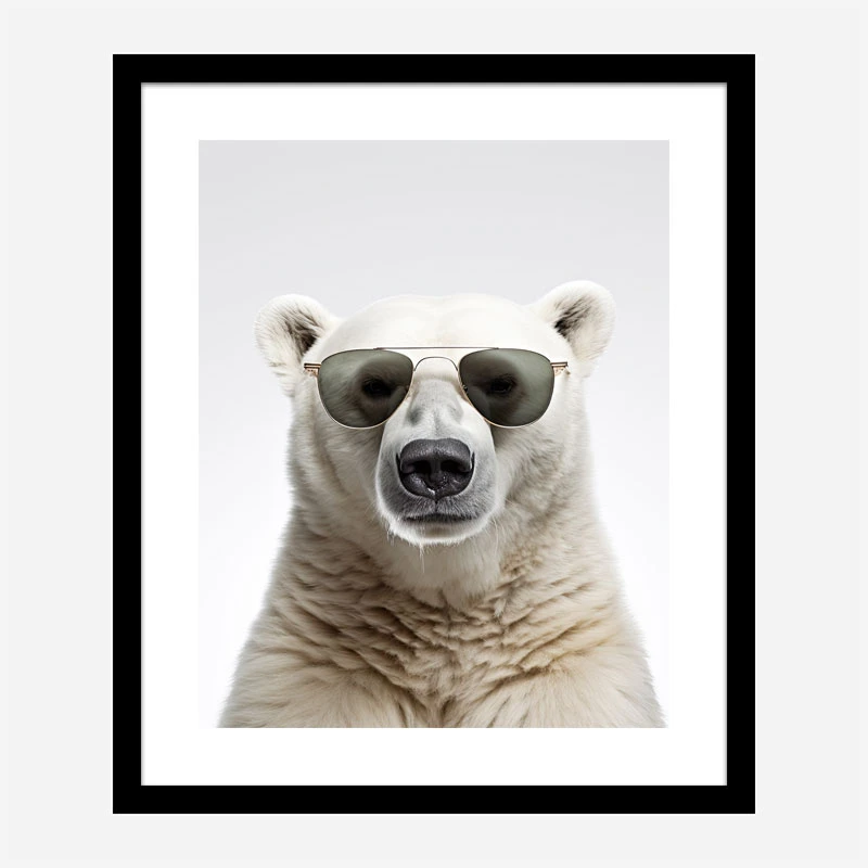 Polar Shades Art Print