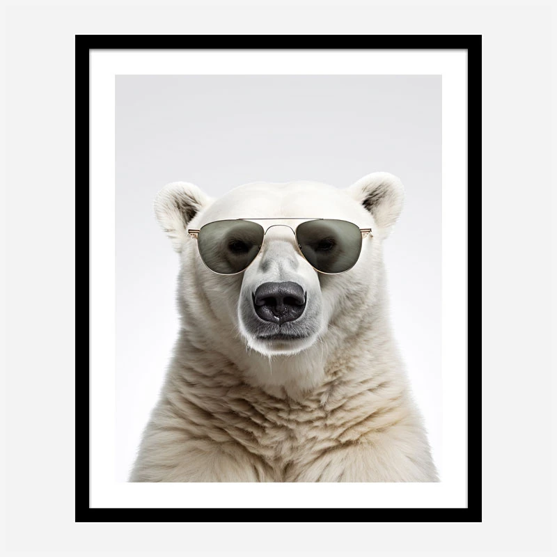 Polar Shades Art Print