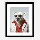 Cool Polar Bear Art Print