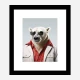 Cool Polar Bear Art Print