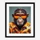 Hawaiian Chimp Art Print