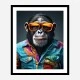 Hawaiian Chimp 1 Art Print
