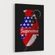 Supreme Strips Grenade Wall Art