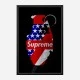 Supreme Strips Grenade Wall Art