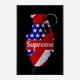 Supreme Strips Grenade Wall Art