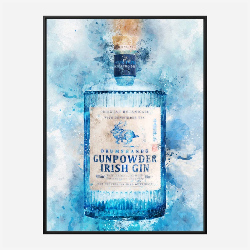 Gunpowder Irish Gin Art Print
