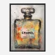 Chanel No 5 Abstract Grunge