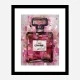 Chanel No 5 Pink Abstract