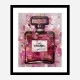 Chanel No 5 Pink Abstract