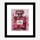 Chanel No 5 Pink Abstract