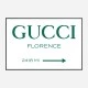 Gucci Green Sign Wall Art