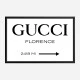 Gucci Sign Wall Art