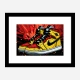 Air Jordon Sneakers Graffiti Style 6 Wall Art