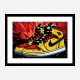 Air Jordon Sneakers Graffiti Style 6 Wall Art