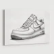 Air Force 1 Sneakers Graffiti Style 3 Wall Art