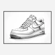 Air Force 1 Sneakers Graffiti Style 3 Wall Art