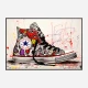 Converse Classics Sneakers Graffiti Style 1 Wall Art