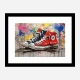 Converse Classics Sneakers Graffiti Style 2 Wall Art