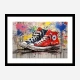 Converse Classics Sneakers Graffiti Style 2 Wall Art