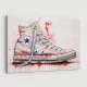 Converse Classics Sneakers Graffiti Style 3 Wall Art