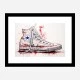 Converse Classics Sneakers Graffiti Style 3 Wall Art
