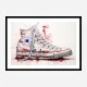 Converse Classics Sneakers Graffiti Style 3 Wall Art