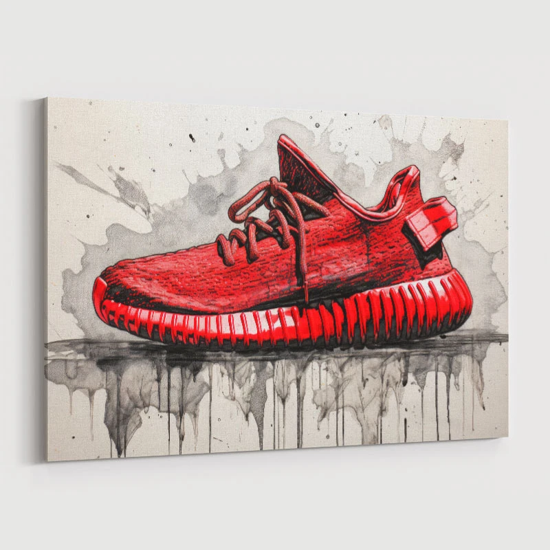 Yeezy Boost 350 Sneakers 3 Wall Art
