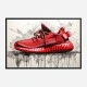Yeezy Boost 350 Sneakers 3 Wall Art