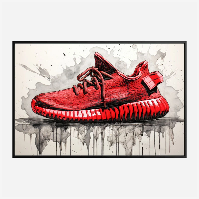 Yeezy Boost 350 Sneakers 3 Wall Art
