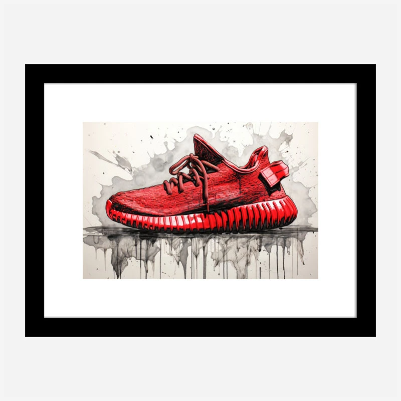 Yeezy Boost 350 Sneakers 3 Wall Art