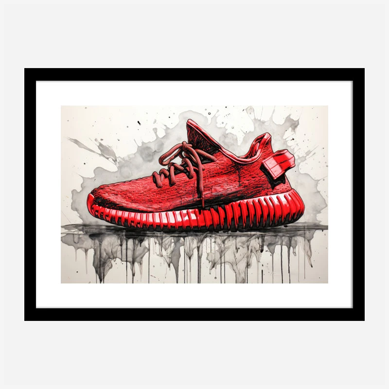 Yeezy Boost 350 Sneakers 3 Wall Art