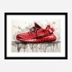 Yeezy Boost 350 Sneakers 3 Wall Art