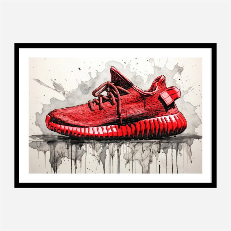 Yeezy Boost 350 Sneakers 3 Wall Art