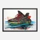Yeezy Boost 350 Sneakers Wall Art