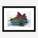 Yeezy Boost 350 Sneakers Wall Art
