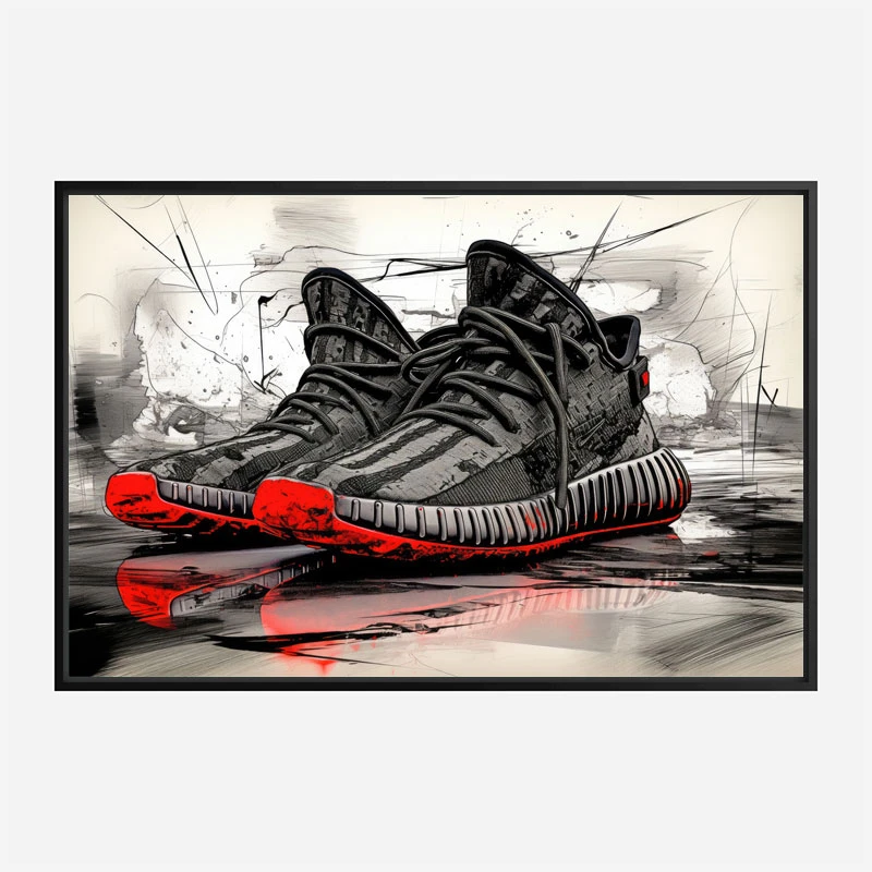 Yeezy Boost 350 Sneakers 2 Wall Art