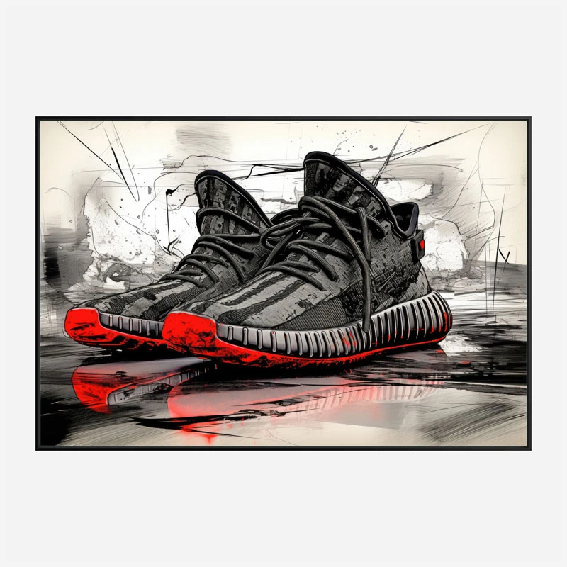 Yeezy Boost 350 Sneakers 2 Wall Art